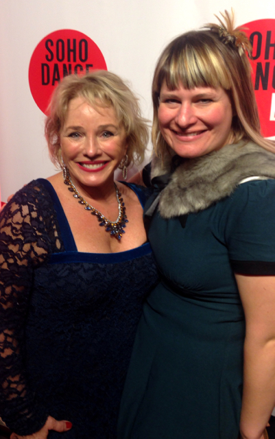 Bobbi Page and Charissa at a dancing event