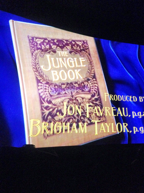 Choir singing for the Jungle Book Movie