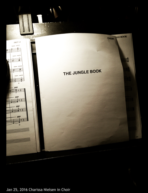 The Jungle Book CHOIR score
