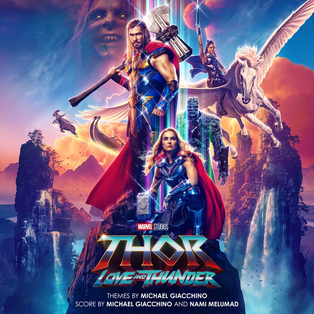 Thor: Love and Thunder soundtrack cover.